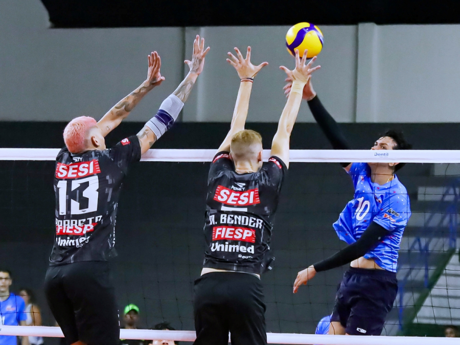 Sesi Bauru vence Club Olympic e se classifica à semifinal do Sul-Americano