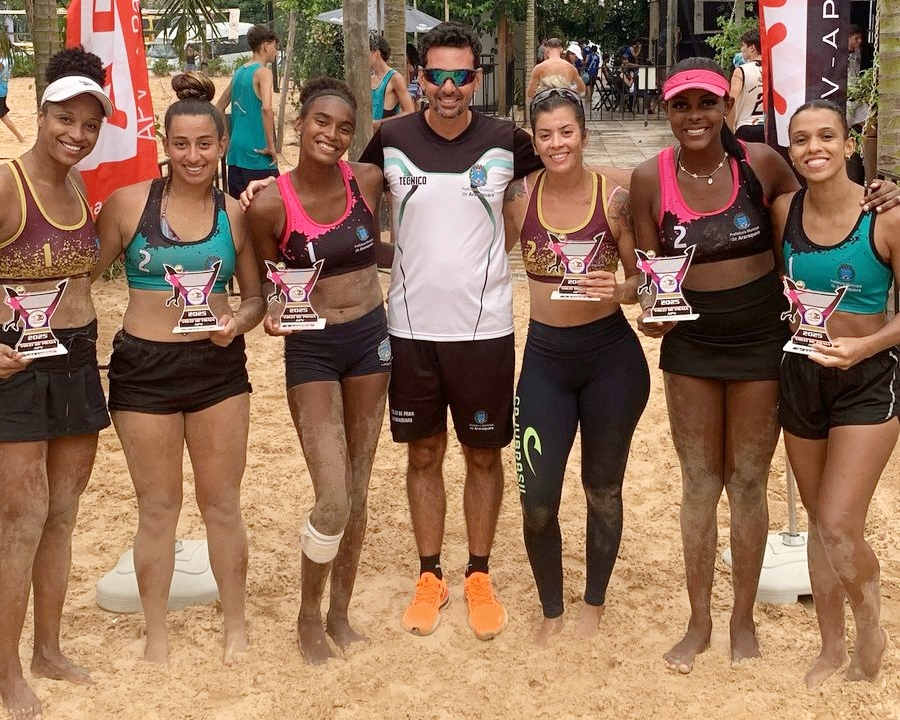 Araraquara domina pódio em circuito de vôlei de praia