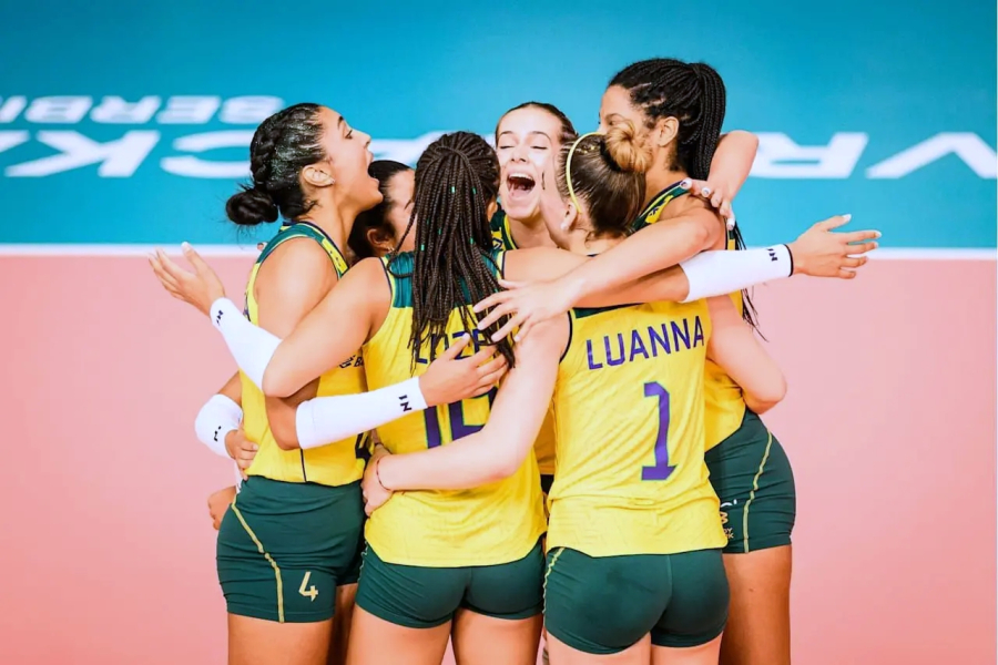 Pela fase de grupos, Brasil vence Porto Rico e lidera